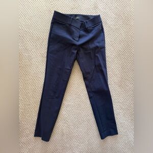 LOFT Navy Skinny Ponte Pants